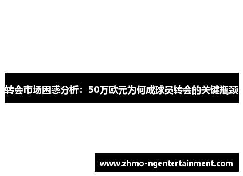 转会市场困惑分析：50万欧元为何成球员转会的关键瓶颈